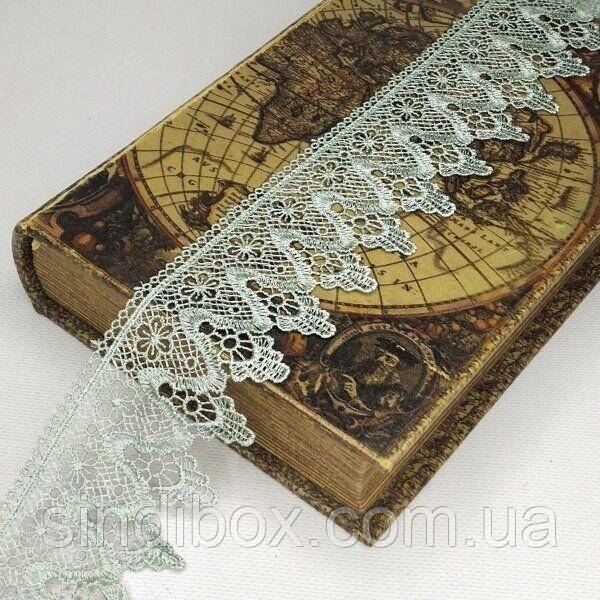(1 м) Мереживо макраме Sindtex 6CM Колір - ОлиБКовий (M729-51-065)