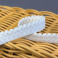 Резинка ажурна, оздоблювальна 12мм - біла#2