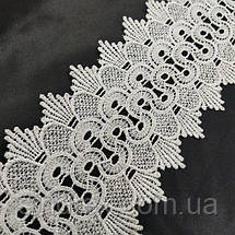 (1 метр) Мереживо макраме Sindtex 9 см колір - білий (23 м-Y12169-1), фото 3