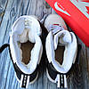 Зимові кросівки Nike Air Force 1 Winter TM White теплі Найк Форс білі з чорним шкіряні на хутрі високі чоловічі жіночі, фото 10