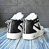 Зимові кросівки Nike Air Force 1 Winter TM White теплі Найк Форс білі з чорним шкіряні на хутрі високі чоловічі жіночі, фото 11
