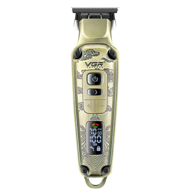 Професійний тример для стрижки та окантовки VGR Bronze (V-901), фото 1