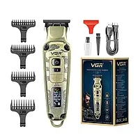 Професійний тример для стрижки та окантовки VGR Bronze (V-901), фото 2