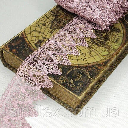 Мереживо макраме Sindtex 6CM (13M) Колір запилена троянда (729-51-091), фото 1