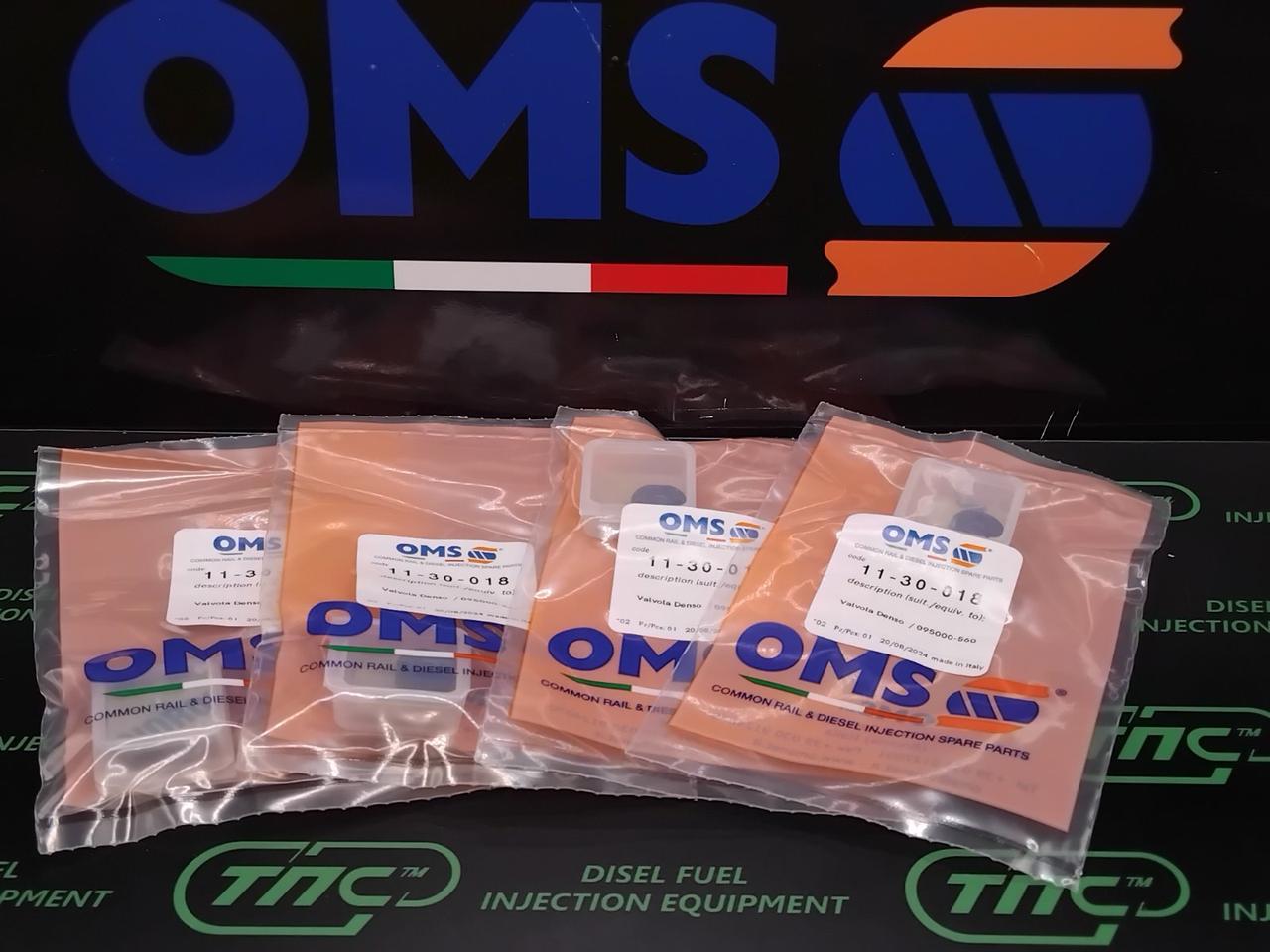 Клапан форсунки DENSO CR з покриттям DLC 11-30-018 OMS MITSUBISHI (Аналог DENSO 095000-5600), фото 1