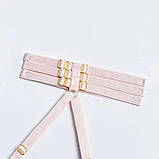 Жіноча білизна чорного кольору з чоппером і пояс з підв'язками (без панчох), фото 8