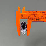 20 шт - Стрази акрилові пришивні 11х20 мм крапля, бузковий, фото 4