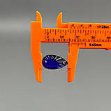 20 шт - Стрази акрилові пришивні 11х20 мм крапля, фіолетовий, фото 3