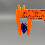 20 шт - Стрази акрилові пришивні 11х20 мм крапля, фіолетовий, фото 4