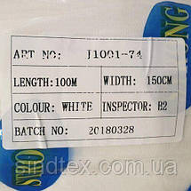 Дублерін трикотаж STRONG J1001 Білий щільний трикотаж (5 пог.м.), фото 5