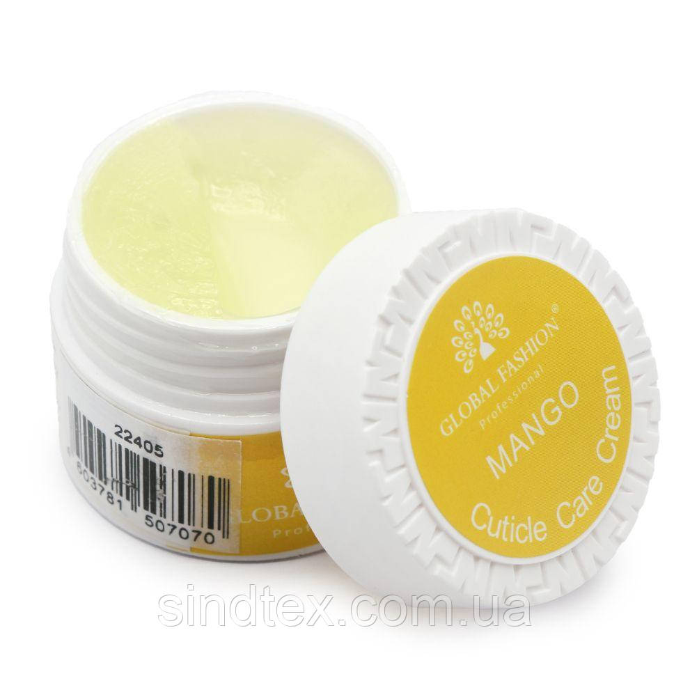 Крем для догляду за кутикулою Global Fashion манго, 5 гр