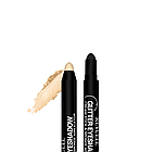 Тіні-олівець для повік кремові Revuele тон 02 Champagne Золотий, 2,1 г, фото 2