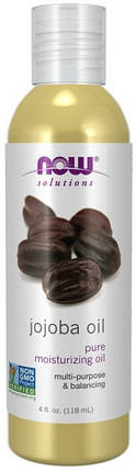 Олія насіння жожоба NOW Jojoba Oil 118 ml, фото 1