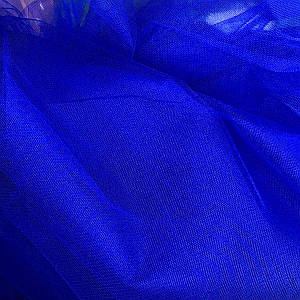 114-Фатин м'який (середньої жорсткості) ширина 3м. СИНІЙ