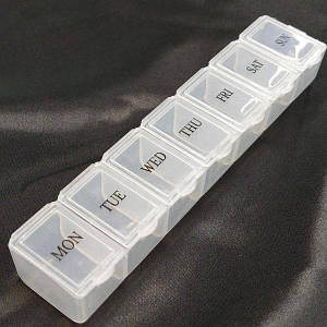 15х3x2см органайзер тиждень - білий