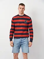 Джемпер мужской Springfield 1404741-65 L Темно-синий/Оранжевый (8433299097802)