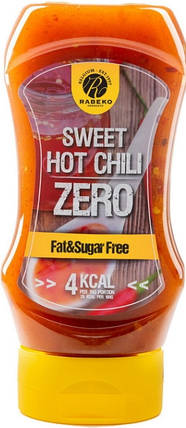 Соус без калорій Rabeko Zero Sauce 350 ml солодкий чілі, фото 1