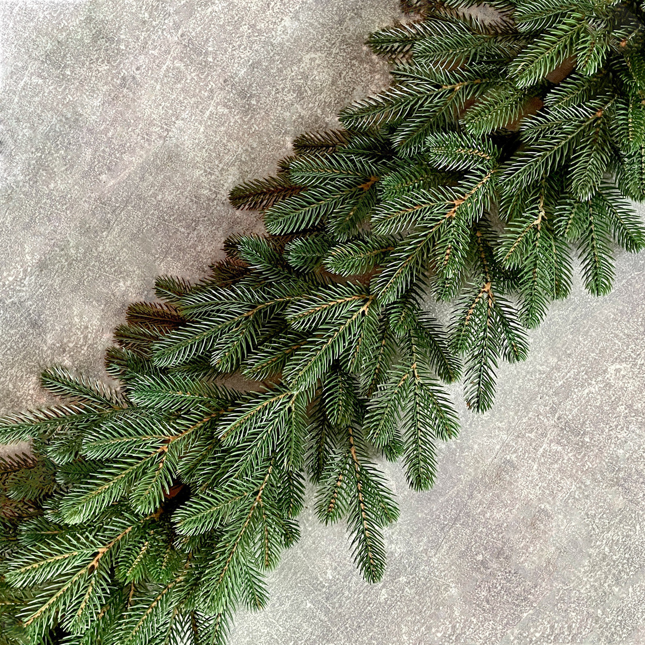 Гірлянда хвойна Traditional лита 2 м зелена, фото 1