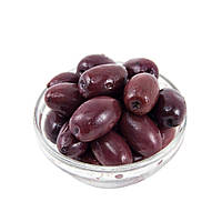Оливки грецькі темні Каламата з кісточкою вагові