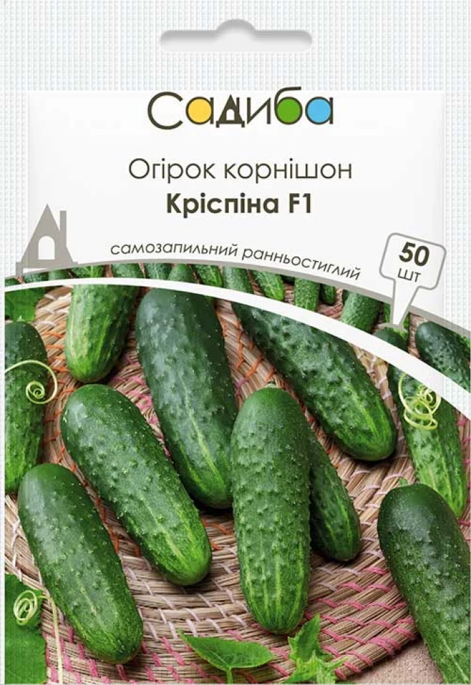 Огірок Кріспіна F1, 50 шт., Садиба, фото 1