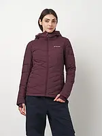 Куртка зимова коротка жіноча Columbia Joy Peak II Hooded Insulated Jacket 2089041-607 XS Темно-бордова