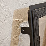 Пічні дверцята зі склом h420*400мм і піддувом Hetta Mia, фото 4