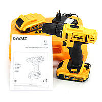 Шуруповерт DeWalt DW204X 24V з набором інструменту