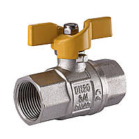 Кран кульовий прямий SELBA 3/4″ ВВ ЖБ SL1507 Німеччина