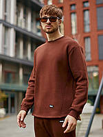 Трендовий спортивний костюм Intruder чоловічий на флісі теплий демисизонний фліс костюм трьохнитка повсякденний