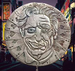Сувенір монета долар СШАang "Двухий". Hobo Coin American Morgan