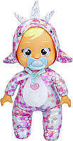 Лялька пупс Край Бебі Діно Стелла Cry Babies Tiny Cuddles Dinos Stella Плакса 88641 Оригінал