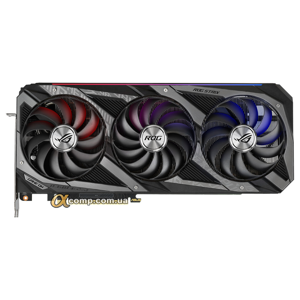 Відеокарта Asus RTX 3070 STRIX (8Gb • GDDR6 • 256 bit • HDMI • DP) ROG-STRIX-RTX3070-O8G-GAMING БВ