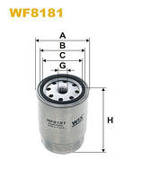 Фільтр паливний MAN WF8181 (WIX)
