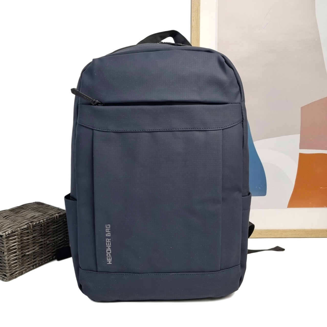 М'який рюкзак нейлон синій Арт.1295 blue We Power ( Китайськ)