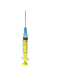 Шприц 3-х компонентний Alexpharm Luer Lock 2 мл із голкою 0,6х30 мм/уп 150 шт