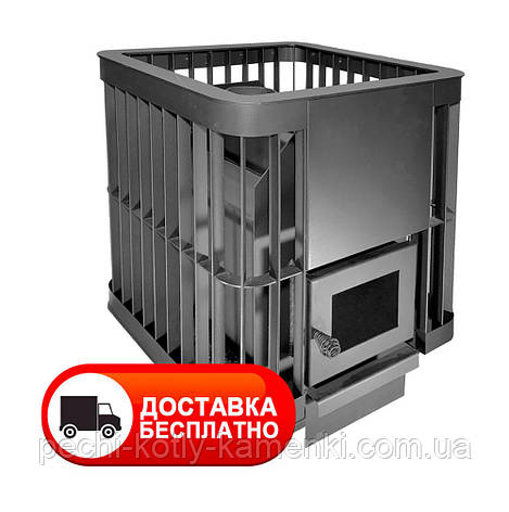 Піч для лазні PAL PL-27 S anthracite без виносу зі склом, фото 1