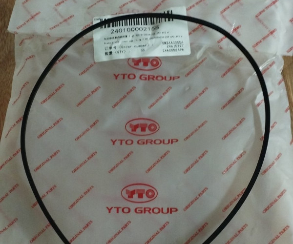 Внутрішнє ущільнення гальмівного поршня 1.65.330/5105534-209.6*3. 240100002158