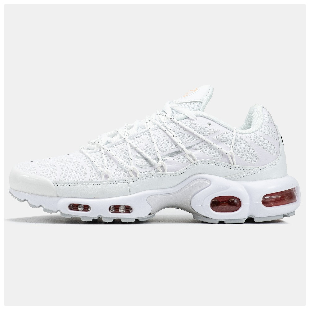 Чоловічі / жіночі кросівки Nike Air Max TN Plus Toggle Utility White Safety Orange, білі кросівки найк аір макс тн плюс