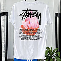 Футболка STUSSY Crystal - Кофта STUSY - Стуси Білий