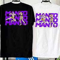 Футболка MANTO Strike - Кофта Манто Стомп - Чорний / Білий