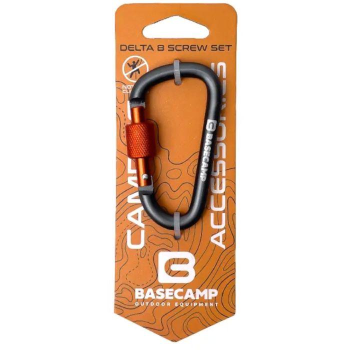 Карабін алюмінієвий сервісний Base Camp Delta 8 Screw Set