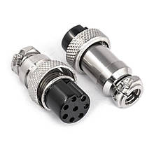 Роз'єм GX16-8 (MIC328 Штекер для мікрофона (8pin, на кабель)