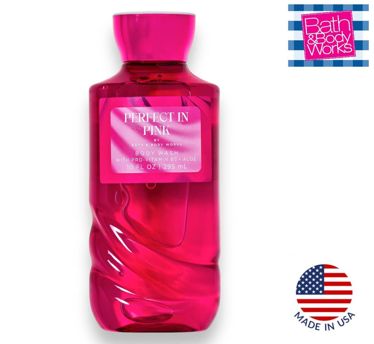 Жіночий гель для душу Bath&Body Works Perfect in Pink 295 мл