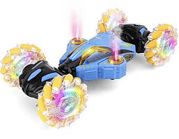 Машинка-перевертень всюдихід на пульті керування з парогенератором