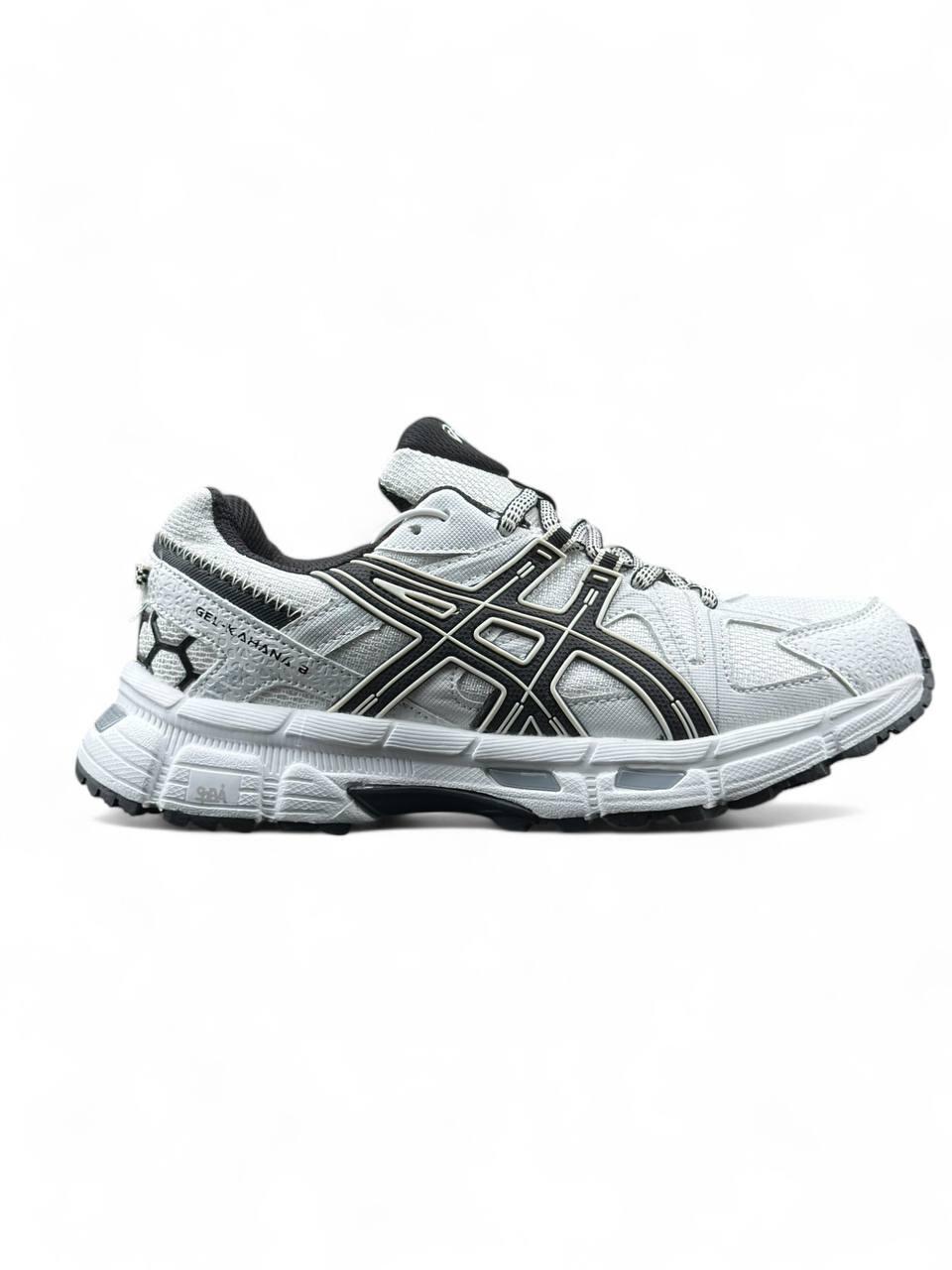 Кросівки чоловічі білі зимові Asics Gel-Kahana 8 White Black Winter Termo (19488), фото 1
