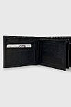 Чоловічий шкіряний портмоне Desisan 741-11 чорне, фото 6