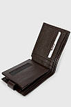 Чоловічий шкіряний портмоне Desisan 741-9 коричневий, фото 4