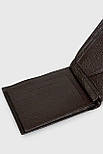Чоловічий шкіряний портмоне Desisan 741-9 коричневий, фото 7