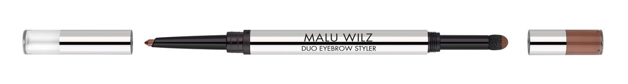 Malu Wilz Олівець та пудра для брів 2 в 1  DUO EYEBROW STYLER , 0,8 г (шт.)