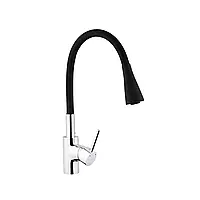 Змішувач для кухні Kroner KRP Küche C031BLK Чорний Стильний латунний змішувач Змішувач для раковини